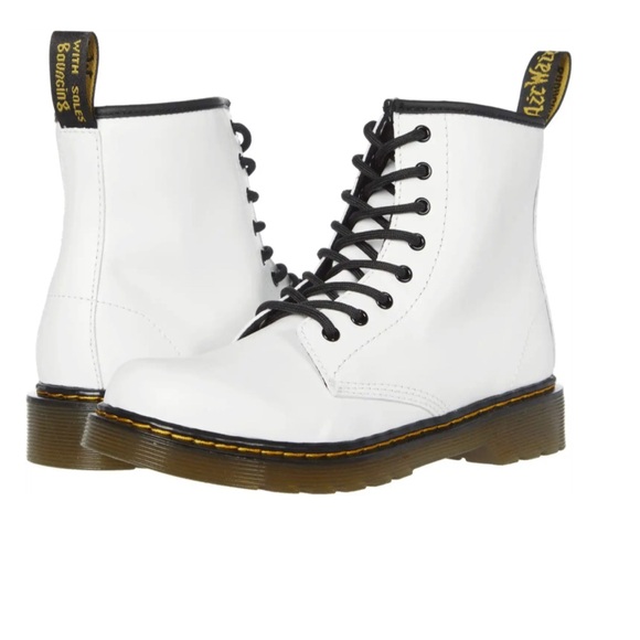 Bottes Dr. Martens 1460 Enfant - Taille 4M (grand Enfant) - Noir - Lacet